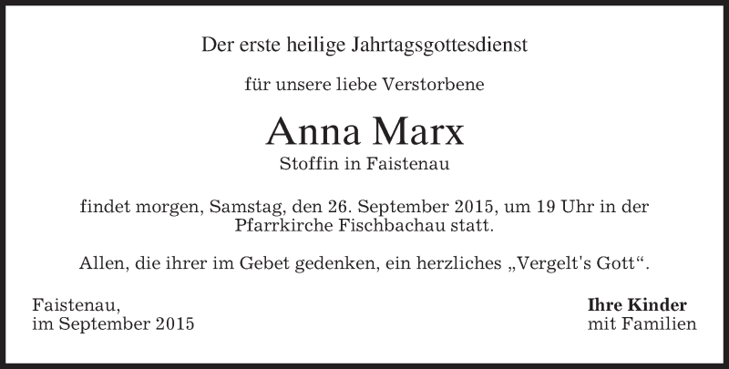 submission of anna markx