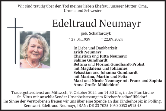 Traueranzeigen | trauer.merkur.de