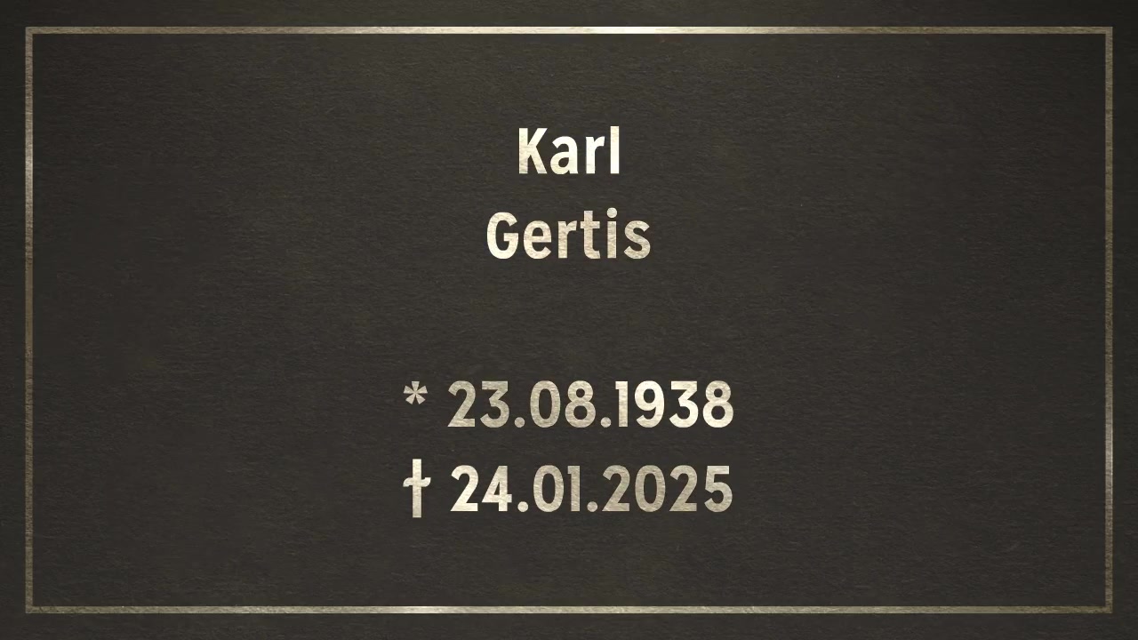 Video zur Traueranzeige 1